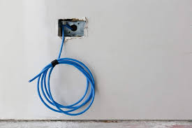 built in lan cable inside wall